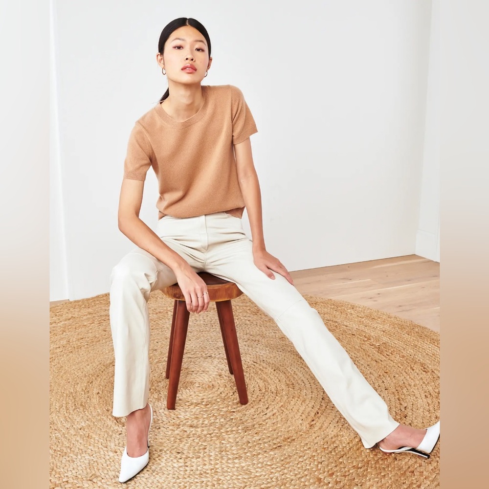 Quince Mongolian Cashmere Tee